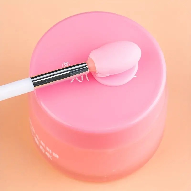 Wax Applicator Pad - 3-Piece Silicone Lip Brush Mini Lip