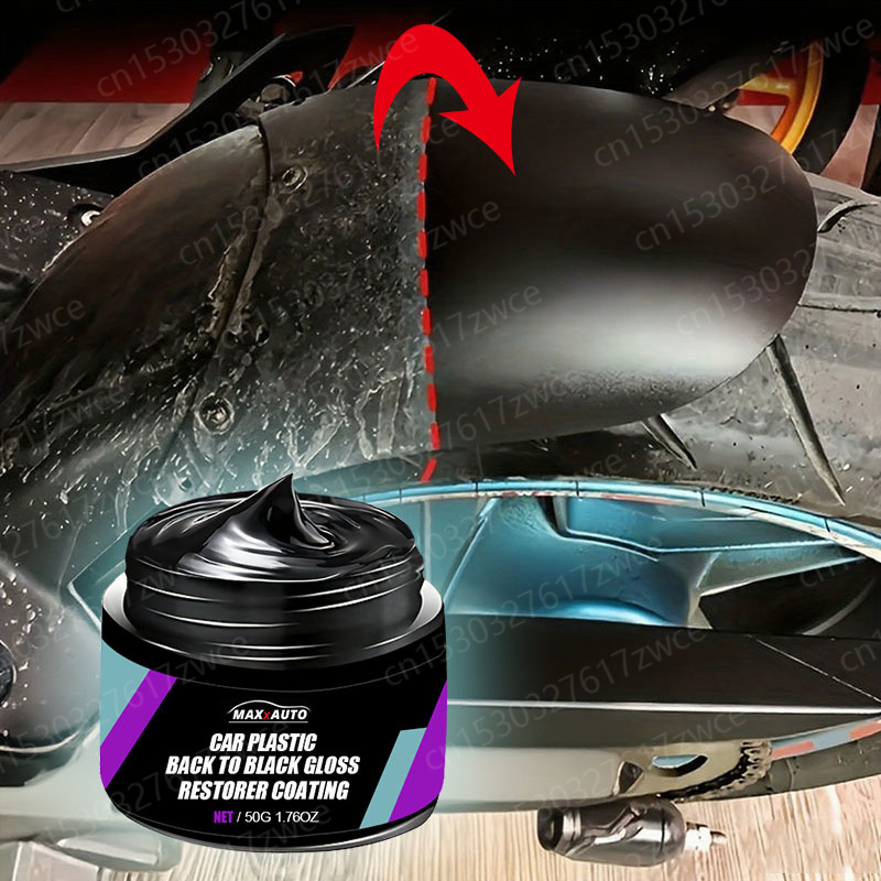 Trim Restorer Plastic - Motorcycle Plastic Restorer Scratch Repair for