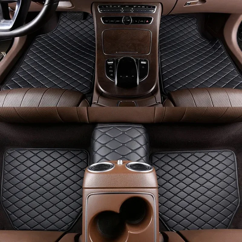 Car Floor Mats 5Pcs PU Leather - Leather Cleaner Interior review and price