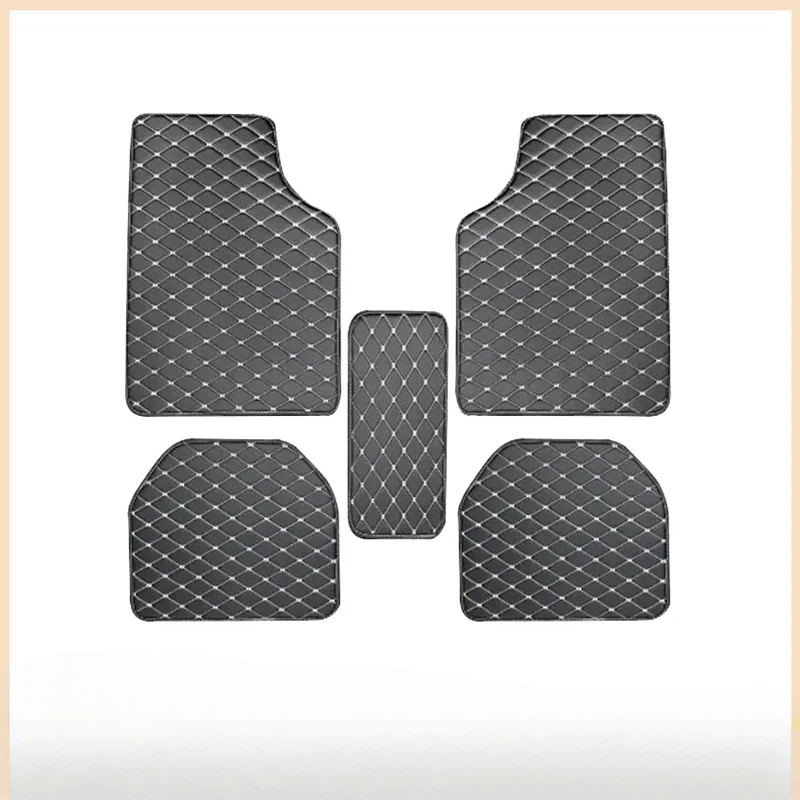 Car Floor Mats 5Pcs PU Leather - Leather Cleaner Interior review and price
