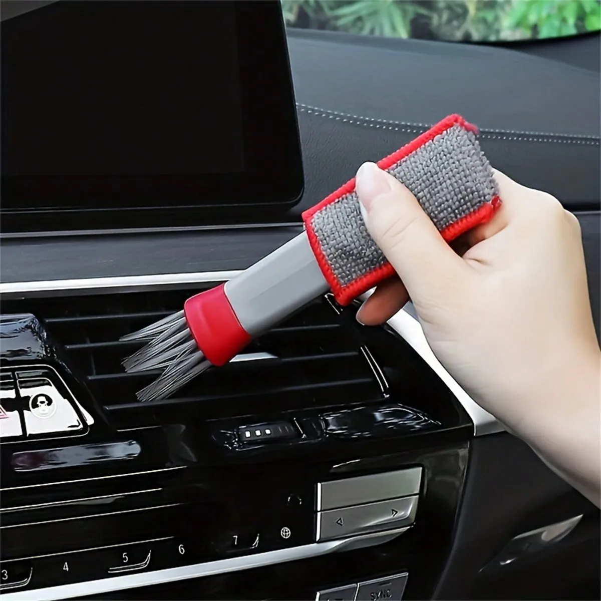 1pc Double-Headed Brush, Car A - Car Cleaning Brush review and price