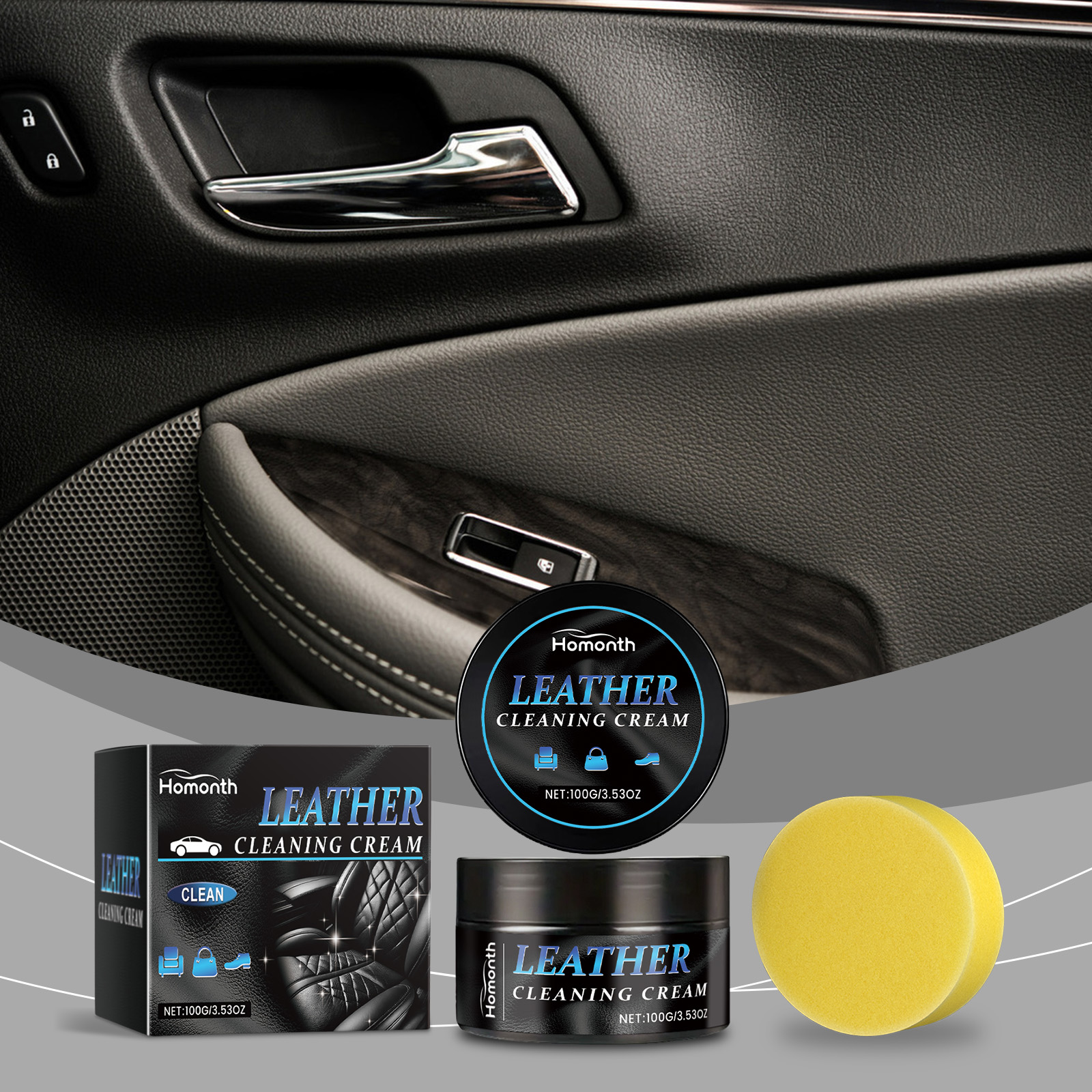 Car Leather Care Balm Interior - Leather Cleaner Interior review and price