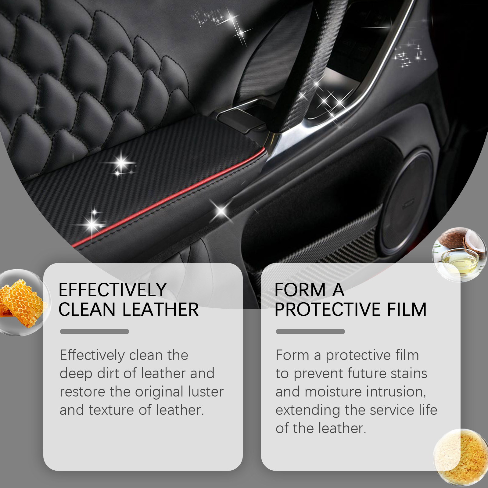 Car Leather Care Balm Interior - Leather Cleaner Interior review and price