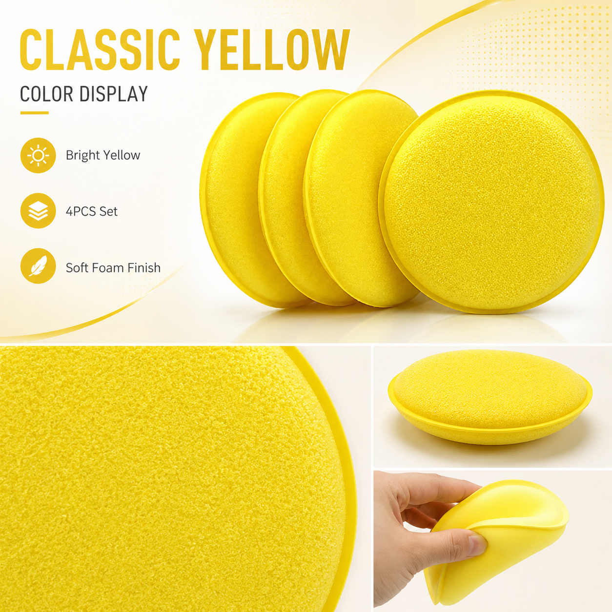 PINMOAP 3/5/12PCS Reusable Pol - Wax Applicator Pad review and price