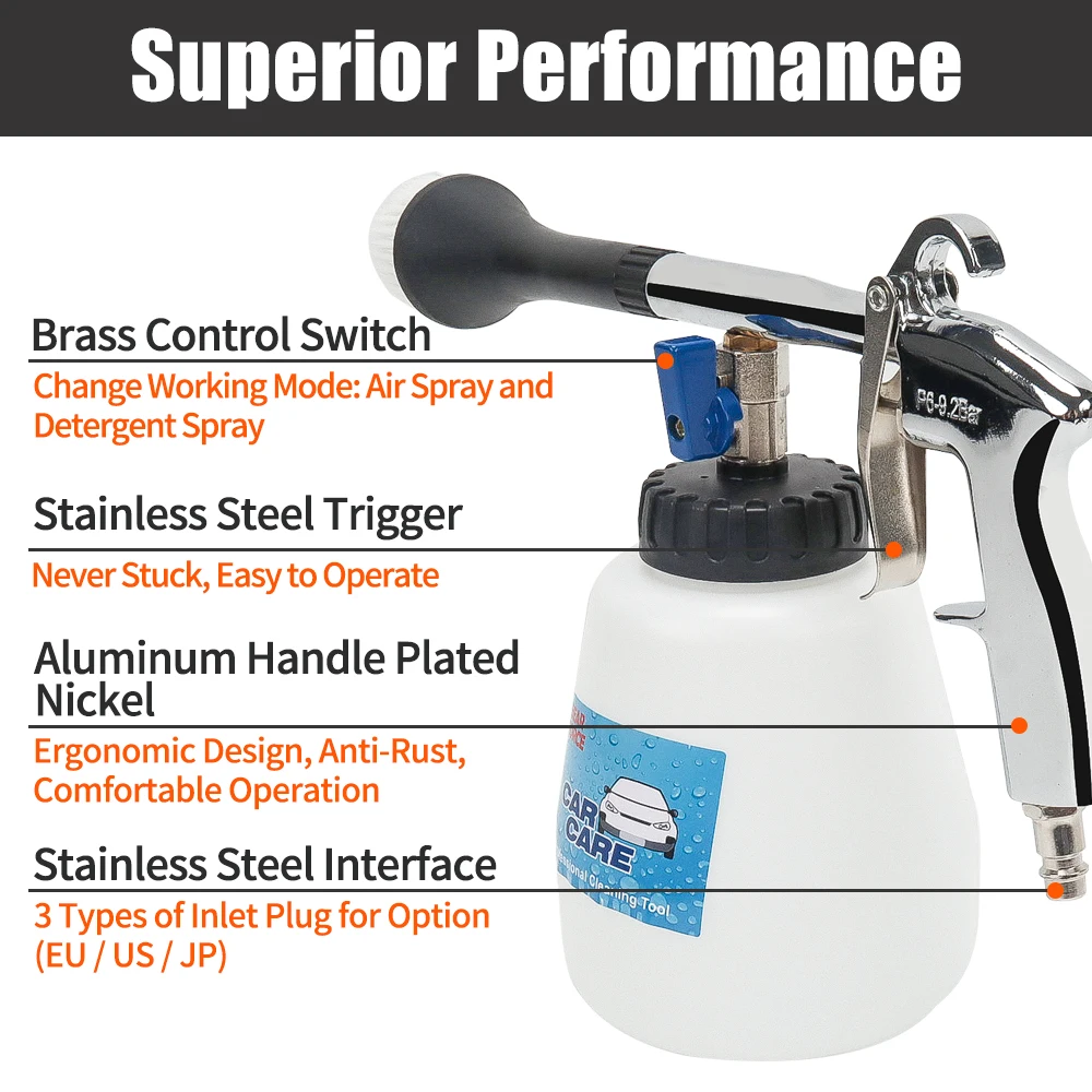 Tornado Pneumatic Air Foam Gun - Pressure Washer Foam Gun review and price