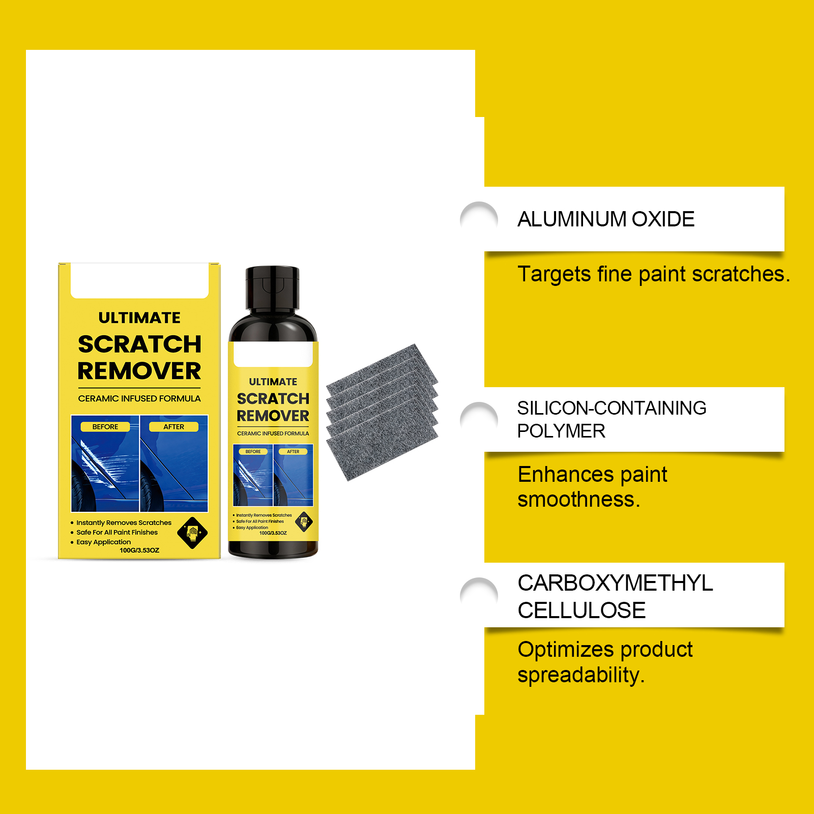 Ceramic Infused Car Scratch Re - Car Wax Ceramic Coating review and price