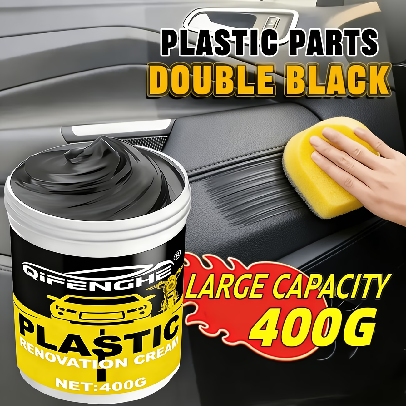 Plastic Renovation Cream Car I - Trim Restorer Plastic review and price
