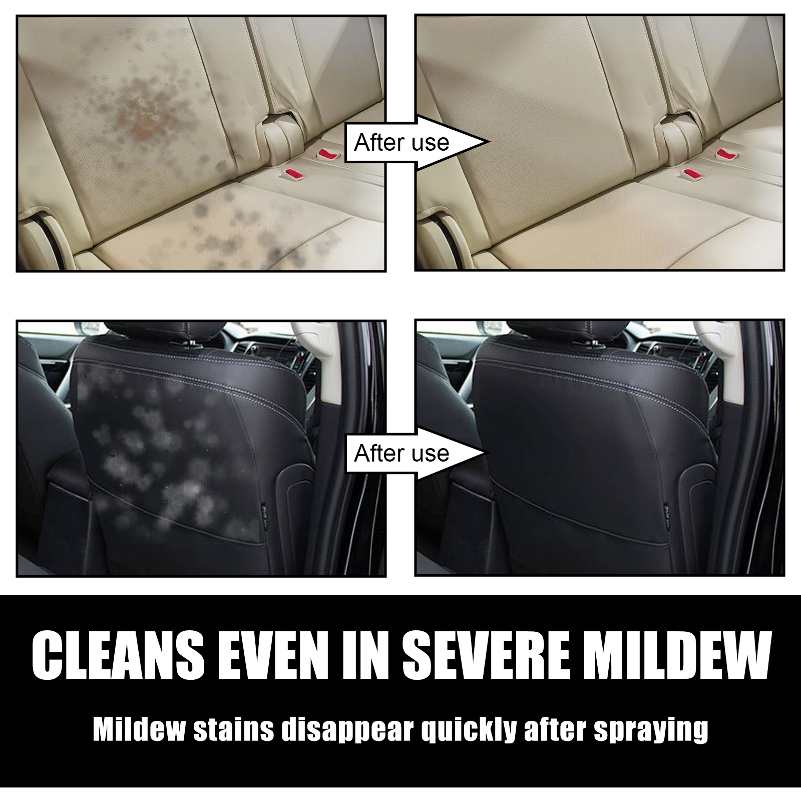 Car Mildew Remover Spray Multi - Seat Cleaner Fabric review and price